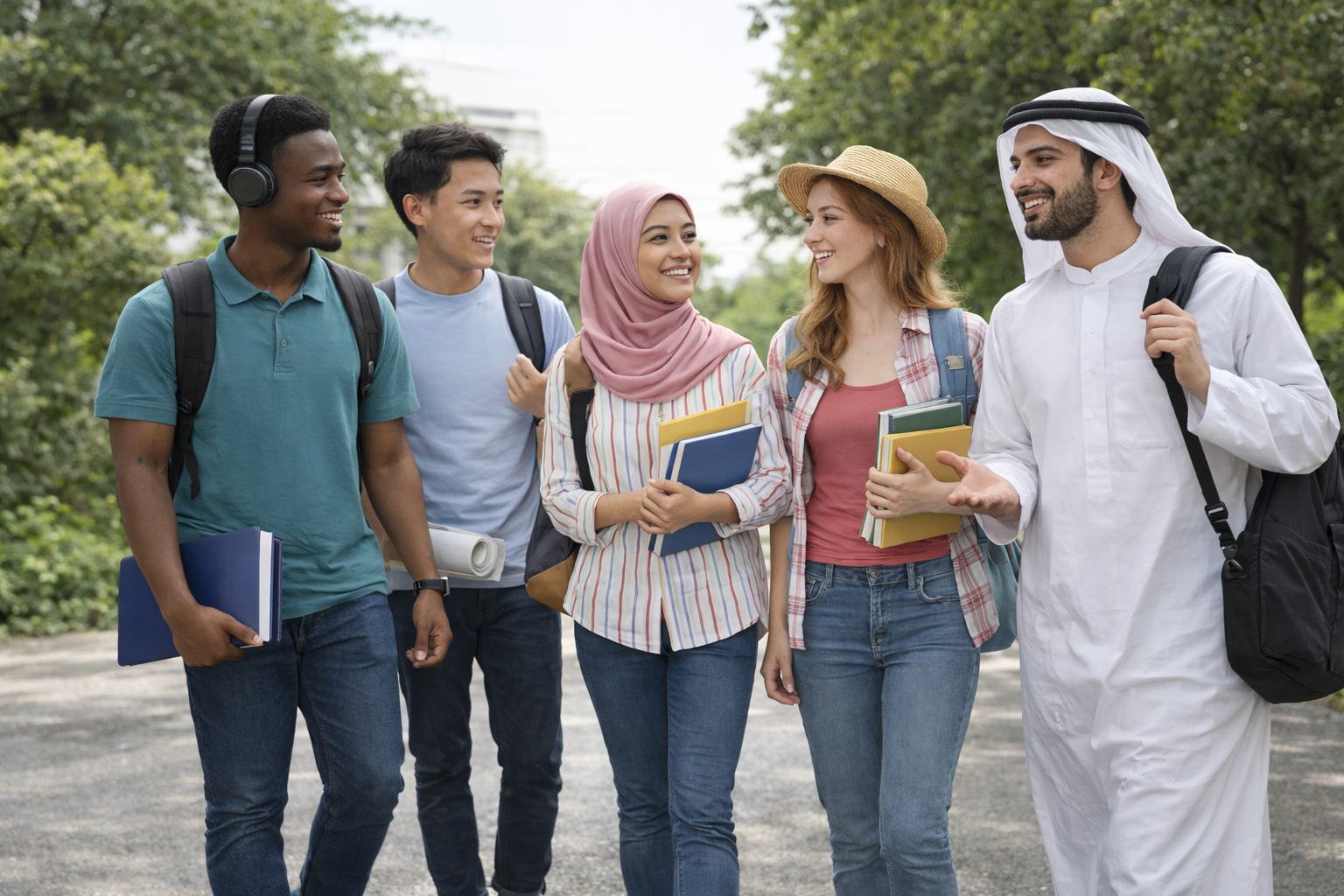 International students at DIT